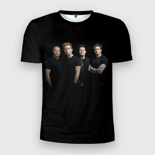 Мужская футболка 3D Slim Nickelback