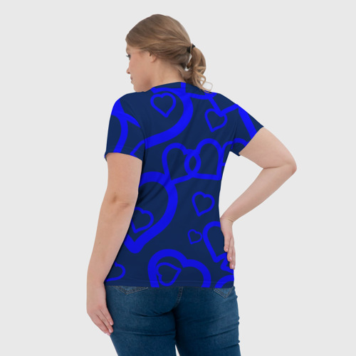 Женская футболка 3D Ночная романтика, цвет 3D печать - фото 7