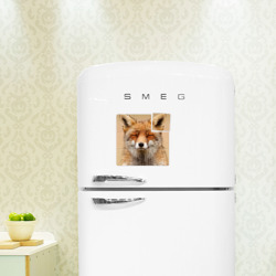 Магнитный плакат 3Х3 Хитрая лиса щурится - фото 2