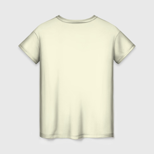 Женская футболка 3D Клубника со сливками, цвет 3D печать - фото 2