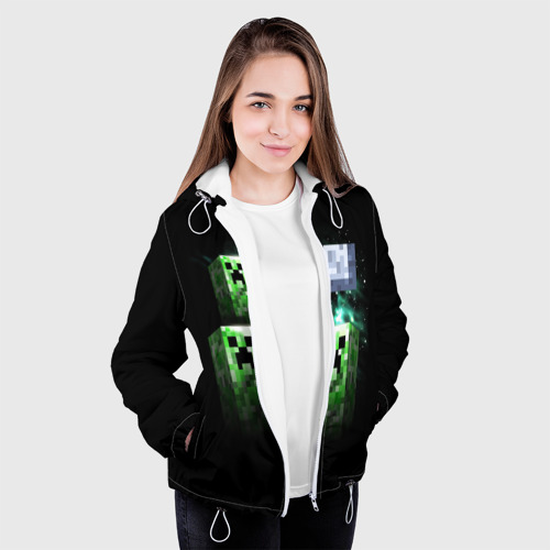 Женская куртка 3D Minecraft - фото 4