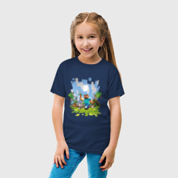 Детская футболка хлопок Minecraft - фото 2