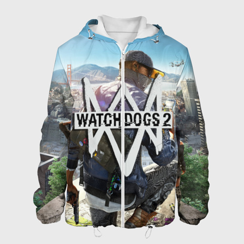 Мужская куртка 3D Watch Dogs 2