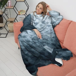 Плед с рукавами Электрические скаты - фото 2