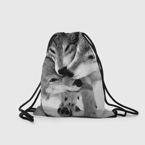 Рюкзак-мешок 3D Волчья семья - фото 2