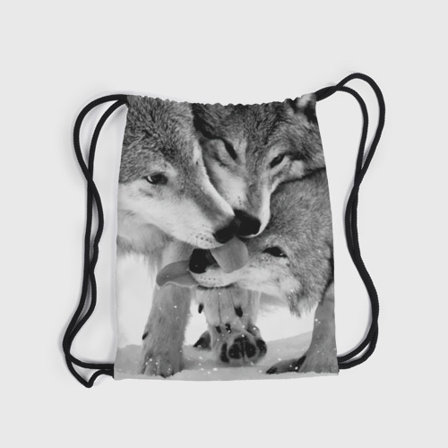 Рюкзак-мешок 3D Волчья семья - фото 6