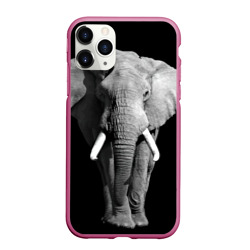 Чехол для iPhone 11 Pro Max матовый Слон
