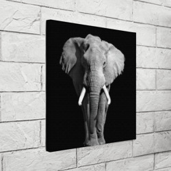 Холст квадратный Слон - фото 2