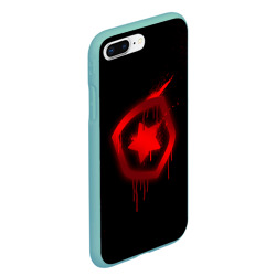 Чехол для iPhone 7Plus/8 Plus матовый Cs:go - Gambit eSports Black collection - фото 2