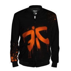 Мужской бомбер 3D Cs:go - Fnatic Black collection