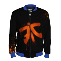 Мужской бомбер 3D Cs:go - Fnatic Black collection