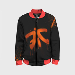 Детский бомбер 3D Cs:go - Fnatic Black collection