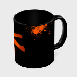 Кружка с полной запечаткой Cs:go - Fnatic Black collection