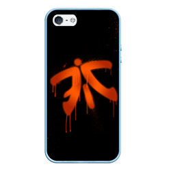 Чехол для iPhone 5/5S матовый Cs:go - Fnatic Black collection