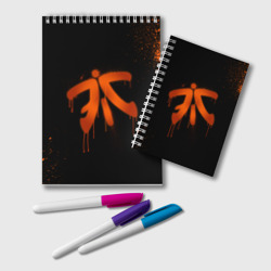 Блокнот Cs:go - Fnatic Black collection