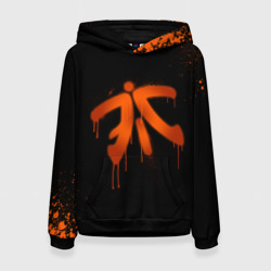 Женская толстовка 3D Cs:go - Fnatic Black collection