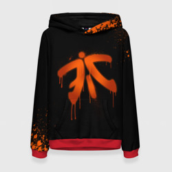 Женская толстовка 3D Cs:go - Fnatic Black collection