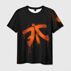 Мужская футболка 3D Cs:go - Fnatic Black collection