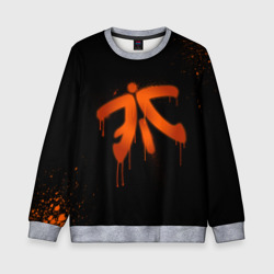 Детский свитшот 3D Cs:go - Fnatic Black collection