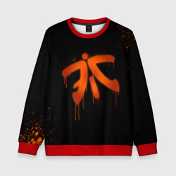 Детский свитшот 3D Cs:go - Fnatic Black collection