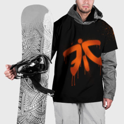 Накидка на куртку 3D Cs:go - Fnatic Black collection