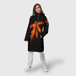 Женский дождевик 3D Cs:go - Fnatic Black collection - фото 2