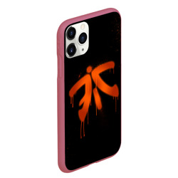 Чехол для iPhone 11 Pro Max матовый Cs:go - Fnatic Black collection - фото 2