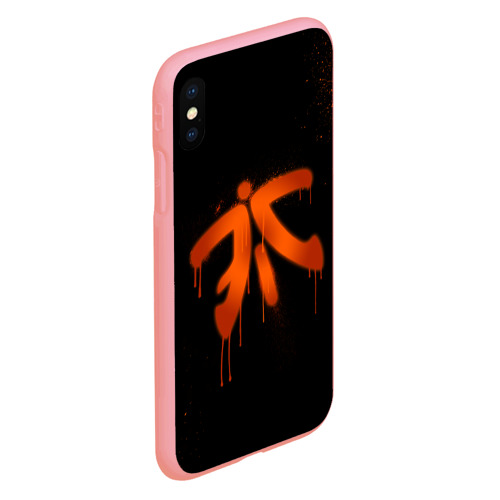 Чехол для iPhone XS Max матовый Cs:go - Fnatic Black collection, цвет баблгам - фото 3