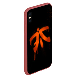 Чехол для iPhone XS Max матовый Cs:go - Fnatic Black collection - фото 2