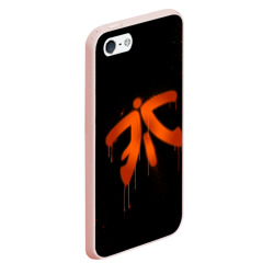 Чехол для iPhone 5/5S матовый Cs:go - Fnatic Black collection - фото 2