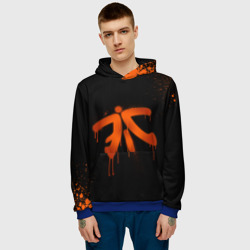 Мужская толстовка 3D Cs:go - Fnatic Black collection - фото 2