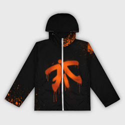 Женская ветровка 3D Cs:go - Fnatic Black collection