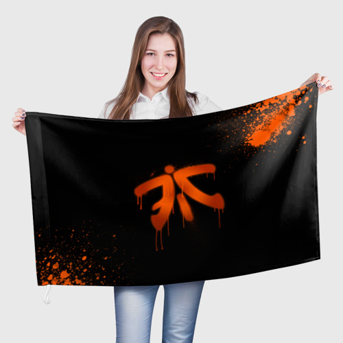 Флаг 3D Cs:go - Fnatic Black collection