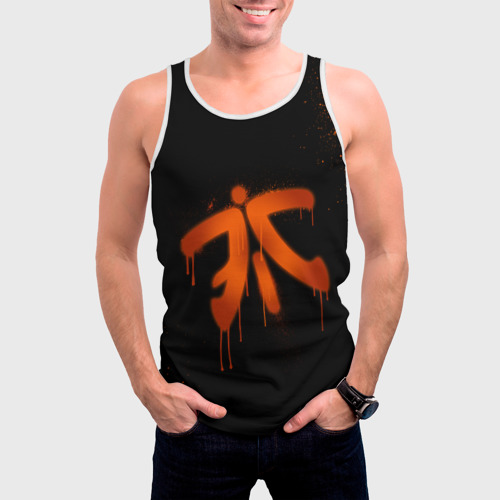 Мужская майка 3D Cs:go - Fnatic Black collection, цвет 3D печать - фото 3