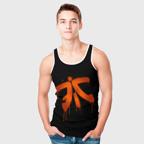 Мужская майка 3D Cs:go - Fnatic Black collection, цвет 3D печать - фото 5