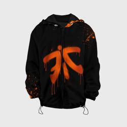 Детская куртка 3D Cs:go - Fnatic Black collection