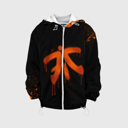 Детская куртка 3D Cs:go - Fnatic Black collection