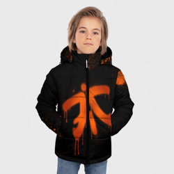 Зимняя куртка для мальчиков 3D Cs:go - Fnatic Black collection - фото 2