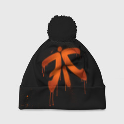 Шапка 3D c помпоном Cs:go - Fnatic Black collection