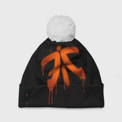 Шапка 3D c помпоном Cs:go - Fnatic Black collection