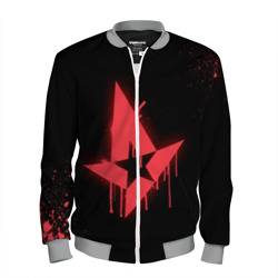 Мужской бомбер 3D Cs:go - Astralis Black collection