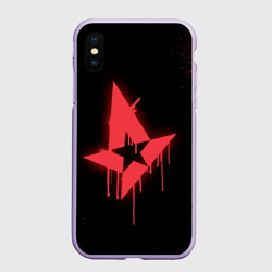 Чехол для iPhone XS Max матовый Cs:go - Astralis Black collection