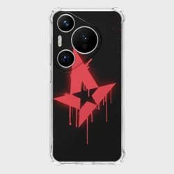 Чехол для Huawei Pura 70 Pro Cs:go - Astralis Black collection