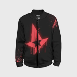 Детский бомбер 3D Cs:go - Astralis Black collection