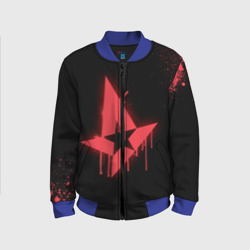 Детский бомбер 3D Cs:go - Astralis Black collection