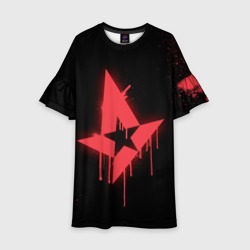 Детское платье 3D Cs:go - Astralis Black collection