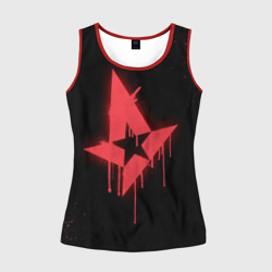 Женская майка 3D Cs:go - Astralis Black collection