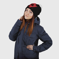 Шапка 3D c помпоном Cs:go - Astralis Black collection - фото 2