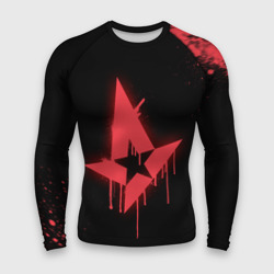 Мужской рашгард 3D Cs:go - Astralis Black collection