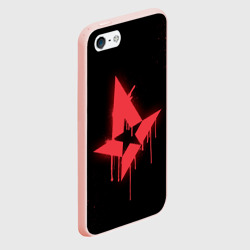 Чехол для iPhone 5/5S матовый Cs:go - Astralis Black collection - фото 2